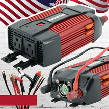 Audiotek 1500W Watt Power Inverter Dc 12V Ac 110V Car Converter Usb Port... - £72.47 GBP