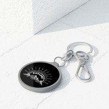 Explore the Unknown with This Unique Mountain Range Design Keyring - $18.54