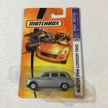 MATCHBOX Austin FX4 London Taxi ~ 2004 ~ 1:63 ~ Diecast ~ ￼ Silver - £7.71 GBP