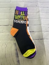 Spongebob Squarepants Patrick Halloween Crew Socks 5 Pairs Shoe Size 4-10 NEW - £13.69 GBP
