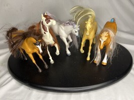 Dreamworks Spirit Stallion Of The Cimarron  6” Character Horses Lot Of 5 - £19.55 GBP