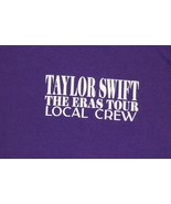 Taylor Swift The Eras Tour Local Crew Purple XL T-Shirt - $123.74
