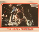 Vintage Empire Strikes Back Trading Card #16 Hidden Rebel Base - $1.98