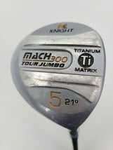 Knight Mach 300 Tour Jumbo Titanium Matrix 21 Degree 5-Fairway Wood RH - £26.22 GBP