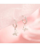 925 Sterling Silver Butterfly Earrings - $10.00