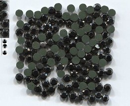 Rhinestones 16ss 4mm  HEMATITE Hot Fix  Iron on    2 Gross  288 Pieces - $6.78