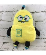 Kellytoy Robot Alien Plush Bot Googly Eyed Glasses Yellow Soft Stuffed T... - £6.97 GBP