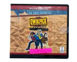 The Qwikpick Papers: Poop Fountain - Audio CD By Tom Angleberger - GOOD - £7.11 GBP