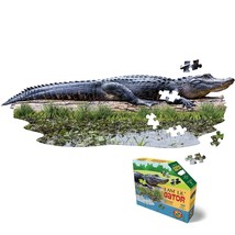 Madd Capp LiL&#39; GATOR 100 Piece Jigsaw Puzzle For Ages 5+ - 4021 - Unique Animal- - £20.66 GBP