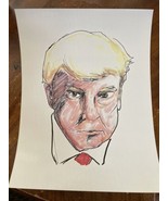 Donald Trump Mugshot Booking Photo Art Print 8.5x11 ￼ sketch, digital pr... - £7.83 GBP
