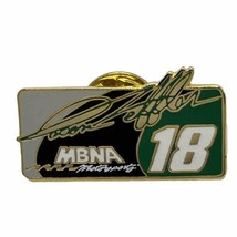 Jason Leffler #18 MBNA Racing NASCAR Race Car Driver Enamel Lapel Hat Pin - £11.91 GBP