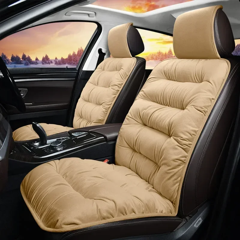 2023 New winter warm pad Soft non-slip pad Car seat pad Thick velvet car... - $31.03+