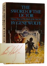 Gene Wolfe The Sword Of The Lictor Signed 1st Edition 1st Printing - £312.74 GBP