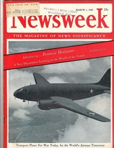 Newsweek 1943, March 1,  Postwar Horizons - £12.61 GBP