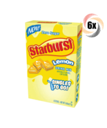 12x Packs Starburst Singles To Go Lemon Flavor Drink Mix 6 Singles Each ... - $42.16 CAD