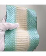 Cobra Snake Skin Leather Snakeskin Hide Craft Supply  Pearl Variegated G... - $11.83 CAD+