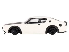 Nissan Skyline Kenmeri &quot;Liberty Walk&quot; RHD (Right Hand Drive) White with Matt Bla - £19.34 GBP