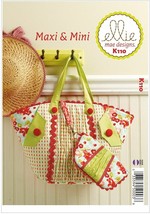 Kwik Sew Sewing Pattern 110 Totes Bags Maxi and Mini - $8.96