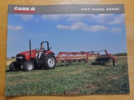 Case International WRX Wheel Rakes WRX201 WRX301 Sales Brochure Pamphlet Specs - $15.30