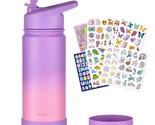 Kids Water Bottle, 16Oz Stainless Steel Insulated Water Bottle Kids With... - $36.09