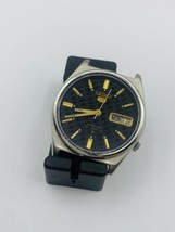 Seiko 5 Automatic Gents Auto Watch (REF#-BE-01) 1970s Spares or Repairs - £23.36 GBP
