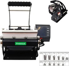 11in1 Tumbler Mug Heat Press Machine 1.5oz-32oz Cup Sublimation Transfer Print  - £271.38 GBP