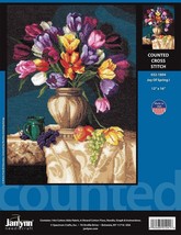 Janlynn Joy of Spring 1 Counted Cross Stitch Kit 032-1804 Flowers Tulips - £29.50 GBP