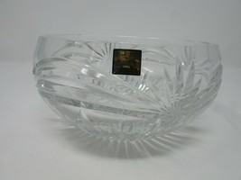 VTG WATERFORD MARQUIS CRYSTAL 8&quot; CENTERPIECE BOWL ELEGANT - $28.66