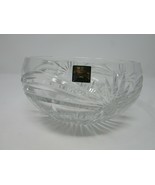 VTG WATERFORD MARQUIS CRYSTAL 8&quot; CENTERPIECE BOWL ELEGANT - £22.53 GBP