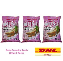 3 x Tamarind Candy Amira Sweet &amp; Sour Delicious Tamarind Candy Pack (300 Tabs) - £37.48 GBP