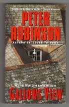 Peter Robinson GALLOWS VIEW 1991 SIGNED Paperback First Inspector Banks ... - $165.55 MXN