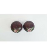 Vintage Rose wood Rose Bowl Salt Pepper Shakers Mid-Century Collectible ... - $611.27 MXN
