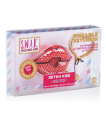 NEW SWAK Red Polka Dots RETRO KISS Kisstech Kissable Lips Keychain Series 1 - £6.49 GBP