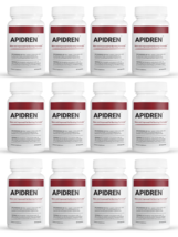 12 Pack Apidren, fórmula para ayudarte a quemar grasa-60 Capsulas x12 - $316.79