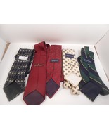 Lot of 5 Ties Bill Blass Claybrook Gant Etienne Aigner - $265.29 MXN