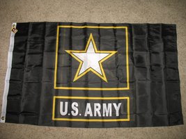 3X5 Us Army Logo Double Sided 2Ply Flag Banner Grommets - £15.69 GBP