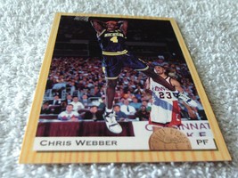 1993/94 Classic Draft #1 Chris Webber Rookie Michigan Gem Mint !! - £31.28 GBP