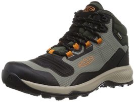 KEEN Men&#39;s Tempo Flex Mid Height Lightweight Waterproof Hiking Boots, Triple Bla - $106.43+