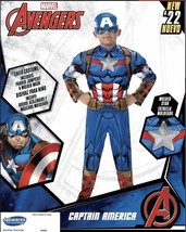 Jazwares Costume Play Boys Marvel Captain America Costume Size Small (6) NEW - £27.82 GBP