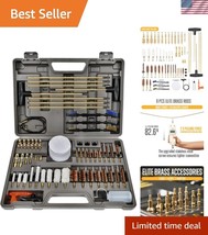 Premium Handgun and Shotgun Cleaning Kit with Reinforced Rods &amp; Brass Br... - $104.99