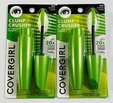 CoverGirl Clump Crusher Extensions, Black [805] 0.44 oz New (2PK) - $15.47