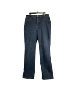 Charter Club Jeans Womens Size 10 Dark Blue Denim Classic Narrow Leg Sli... - £12.51 GBP