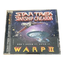 Star Trek Starship Creator Warp II CD-ROM – Build Your Own Starships - $9.50
