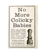 Davidson Rubber Nipple Colick Baby 1897 Advertisement Victorian Medical ... - $19.99
