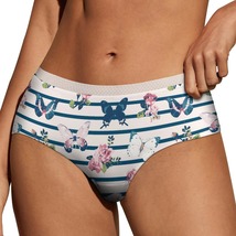 Floral Butterfly Panties for Women Lace Briefs Soft Ladies Hipster Under... - $13.99