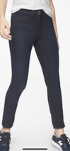 Athleta Women’s Jeans Sculptek Skinny Overdye Dark Blue Stretch Size 0 X 29 NWT - $48.51