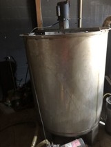 300 Gallon Stainless Steel W/ Agitator 2” Outlet Cone Bottom 115 Volt ￼ - $2,970.00