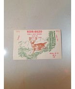 KDR-8620 Ham Radio Calling Card Postcard Groveton N.H. New Hampshire - £3.09 GBP