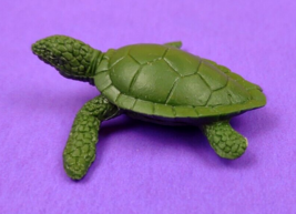 Mini Sea Turtle Figure aquatic Animal Replica Sea Ocean Miniature PVC To... - $8.00