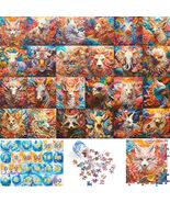 Advent Calendar Puzzle 2024 3D Animal Jigsaw 1008 Pieces Christmas Count... - $25.69 CAD